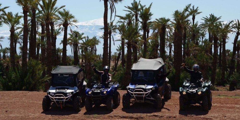 ATV Quad Bike Adventure in Marrakech’s Oasis Palmeraie Grove: A 2-Hour Desert Experience