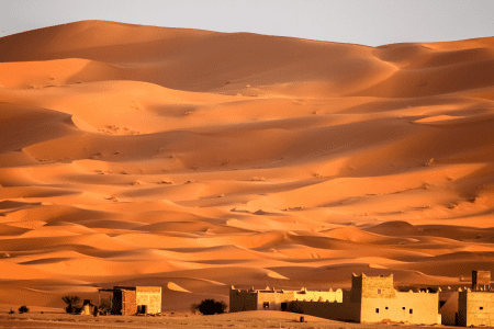 Sahara Merzouga Sand Dunes Berber Homes Excursion